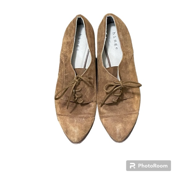Hinge leather Oxford. Size 11. Brown - Picture 8 of 9